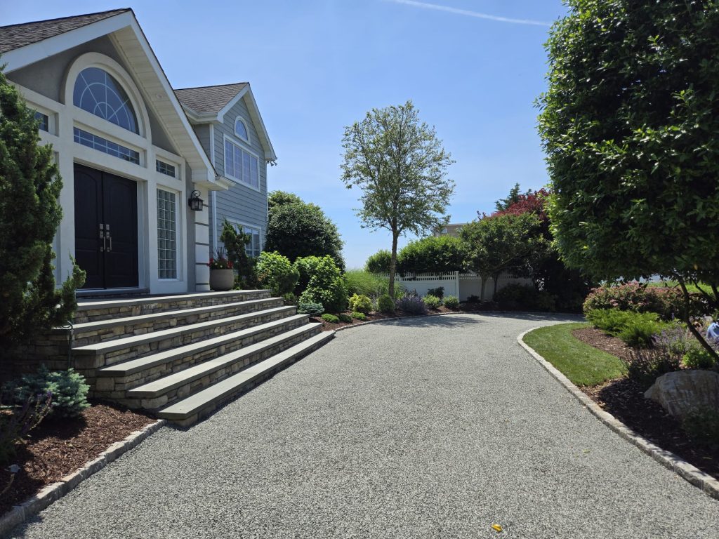 Holtsville Long Island Chip and Seal Driveway