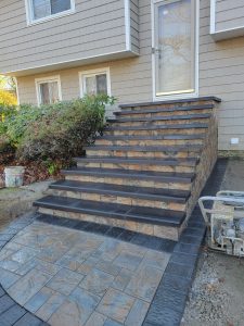 Amagansett Paver Stoops and Steps Long Island 
